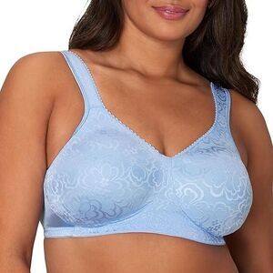 PLAYTEX 18 HOUR  Bra NEW with Tags Lift and Support Zen Blue Sz 42DD WireFree